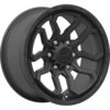 Jante Alu American Elite Wheels Spartan Aew X X Et Noir Mat