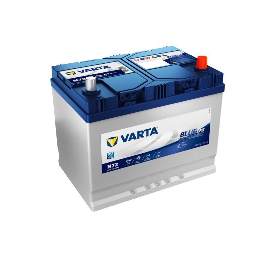 Varta N Blue Dynamic Efb Ah A Accu Auto