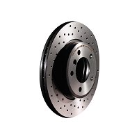 09.A727.1X BREMBO Xtra Remschijf 280x24mm, 5, geperforeerd/interne