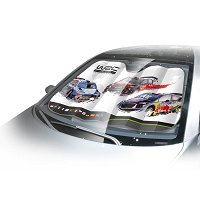 Auto Voorruit Zonnescherm Voor Toyota CHR C-HR 2016-2023, Opvouwbaar Voorruit Zonnescherm Zonwering Isolatie Blok Uv-Straling Zonnescherm Accessoires,A/Black