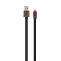 USB-kabel / Lightning TNB met licentie van APPLE&reg; zwart 1 m