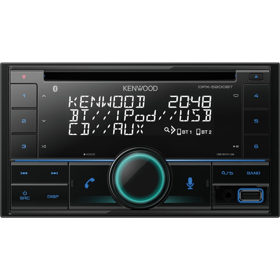 Autoradio-CD/USB avec Bluetooth, Spotify,  Alexa KENWOOD - Auto5