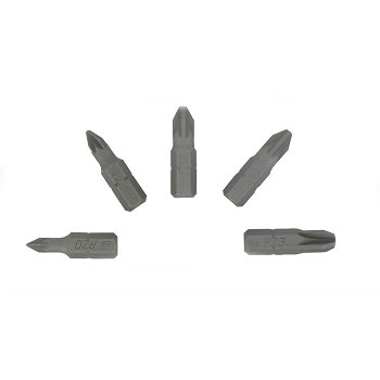 Bo&icirc;te de 5 embouts Pozidriv PZ0-PZ3 LASER 4455