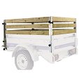 4 Rehausses en bois pour remorque NORAUTO Premium 256