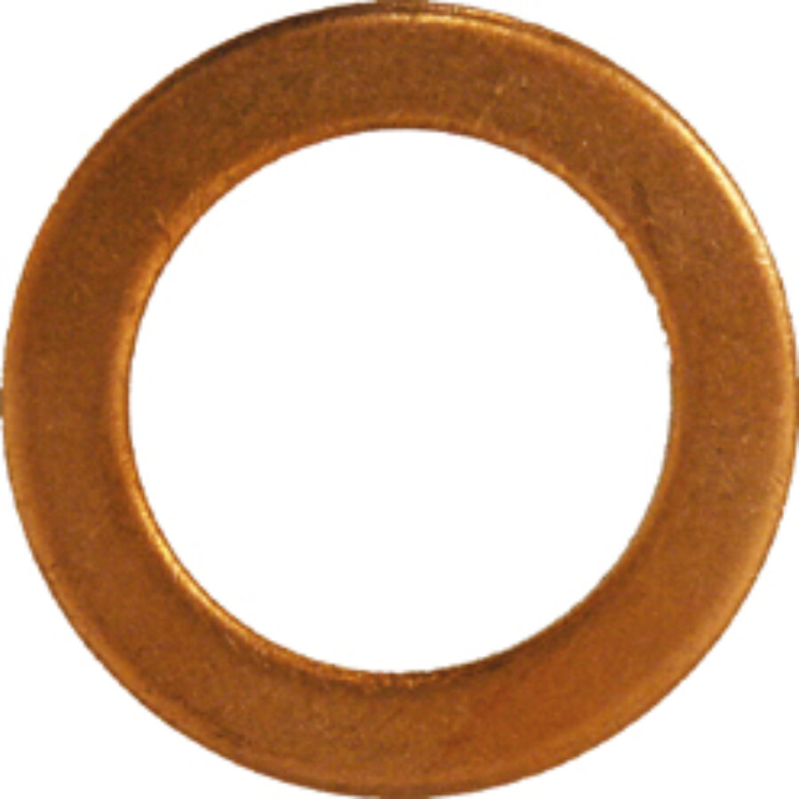 Joint Bouchon Vidange Cuivre 14x20x2mm - Boîte De 100, Compatible Multi-Marques