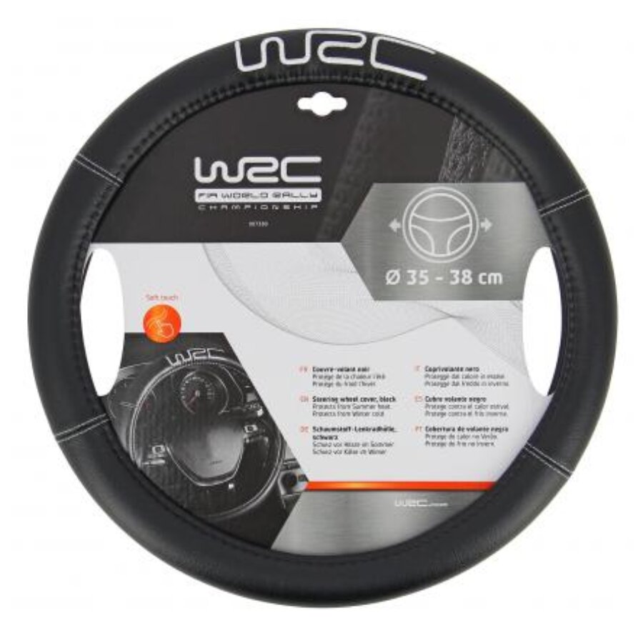 Carpoint Stuurhoes Auto - Comfort Zwart/Antraciet - Voor Sturen Met Een Diameter Van 37 39 Cm