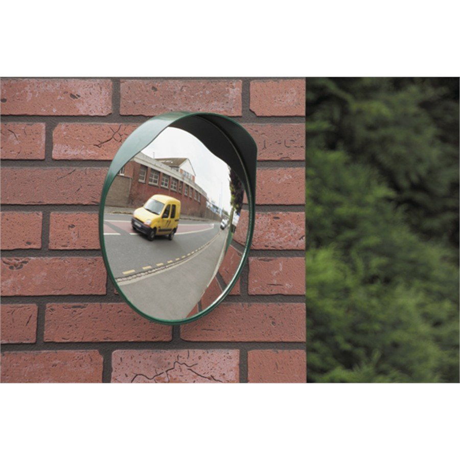 Miroir convexe sortie garage ou parking Ø 40 cm MOTTEZ B314P40 - Auto5