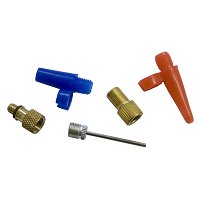 Kit 21 Adaptateurs De Valve En Laiton – Pompe à Vélo, Voiture, Matelas – Compatible DV AV SV