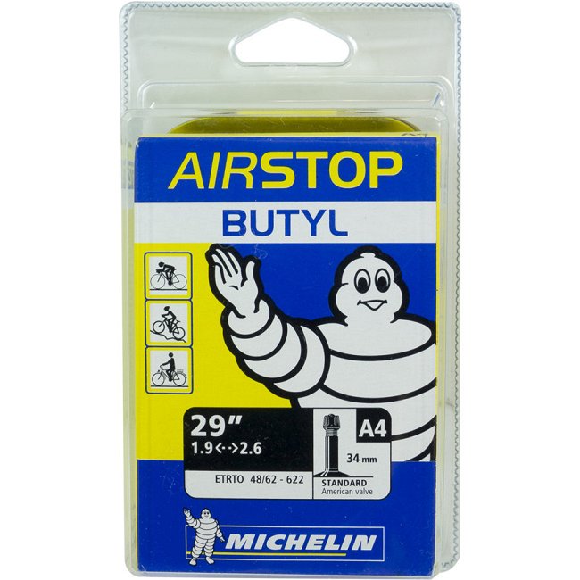 Binnenband fiets 29x1,9/2,6 MICHELIN ventiel Schrader 34 mm : Auto5.be