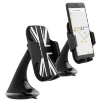 Support téléphone voiture Rotation à 360 Fixation universelle Mobile Phone  Pince avec la longueur désirée et l'angle pour Smartphone