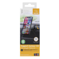 Support magnétique pour smartphone lecteur CD voiture TNB - Auto5