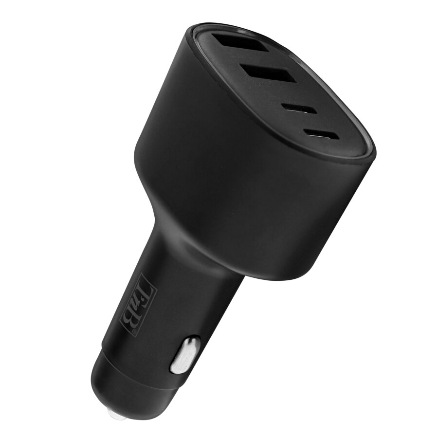 Aansteker-oplader 2xusb en 2xusb-c 84w cac4usbv2