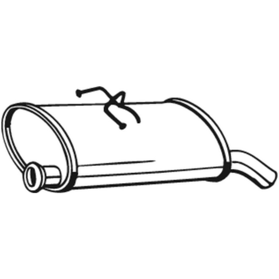 Achterpot bosal referentie 135-707