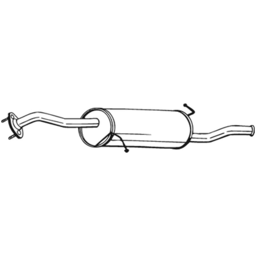 Silencieux arrière bosal 278-619