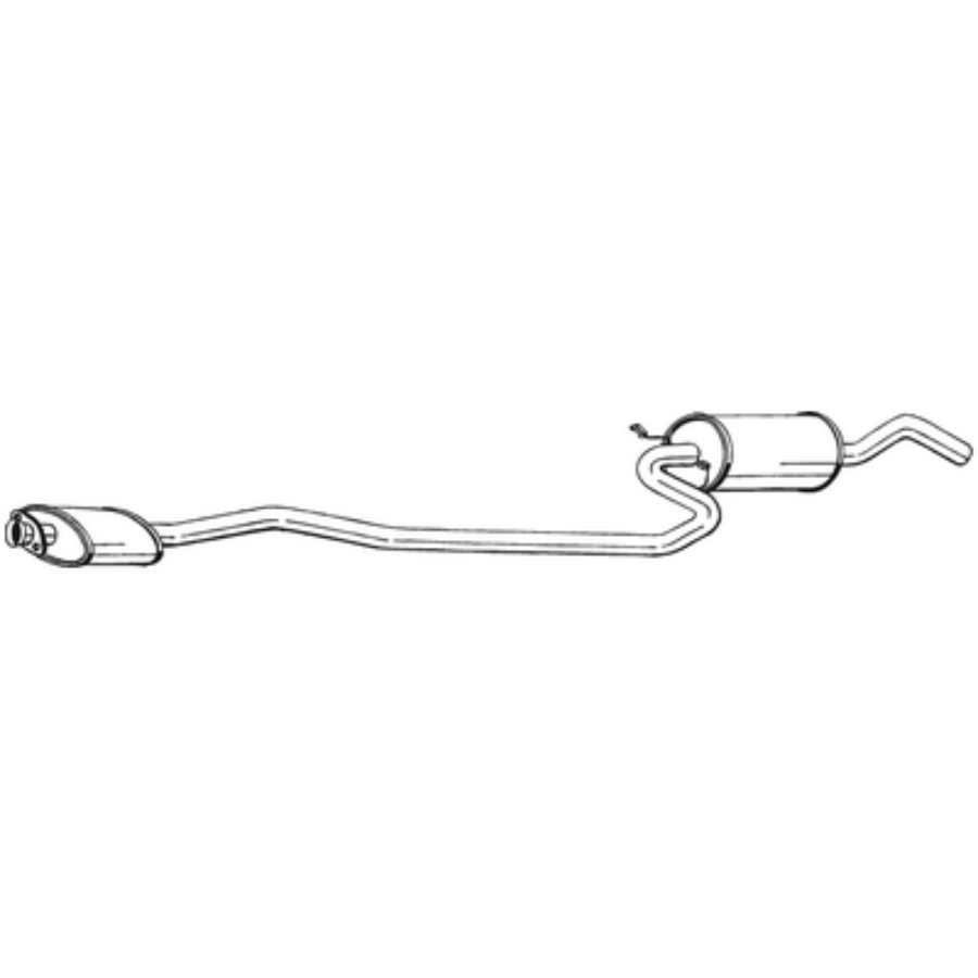 Silencieux central bosal 289-785