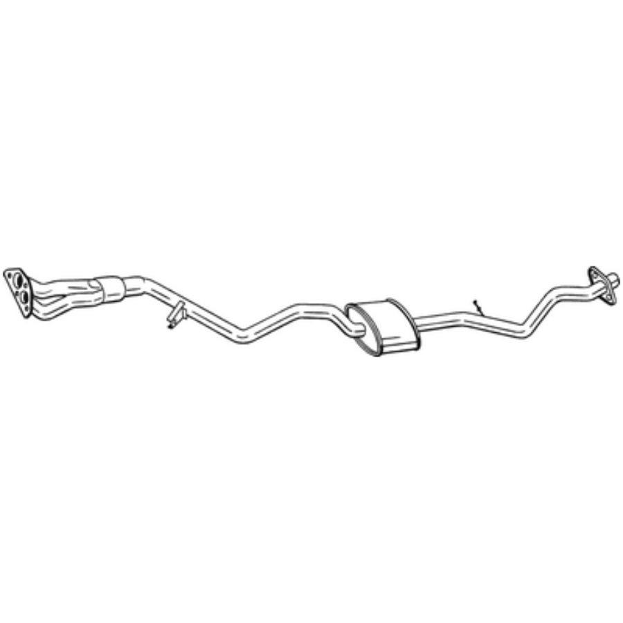 Uitlaat bosal referentie 293-411