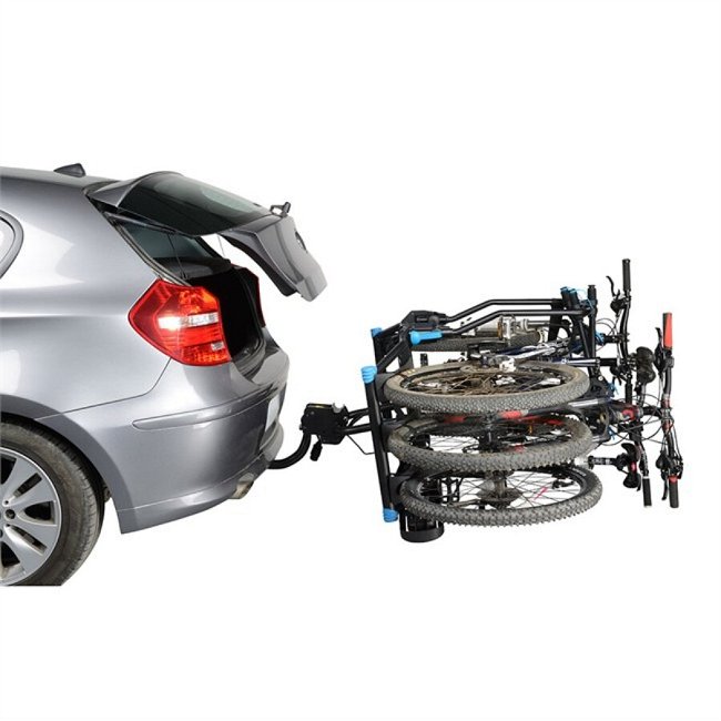 Fietsendrager op trekhaakplatform NORAUTO Rapidbike 3V voor 3 fietsen  compatibel elektrische fietsen : Auto5.be