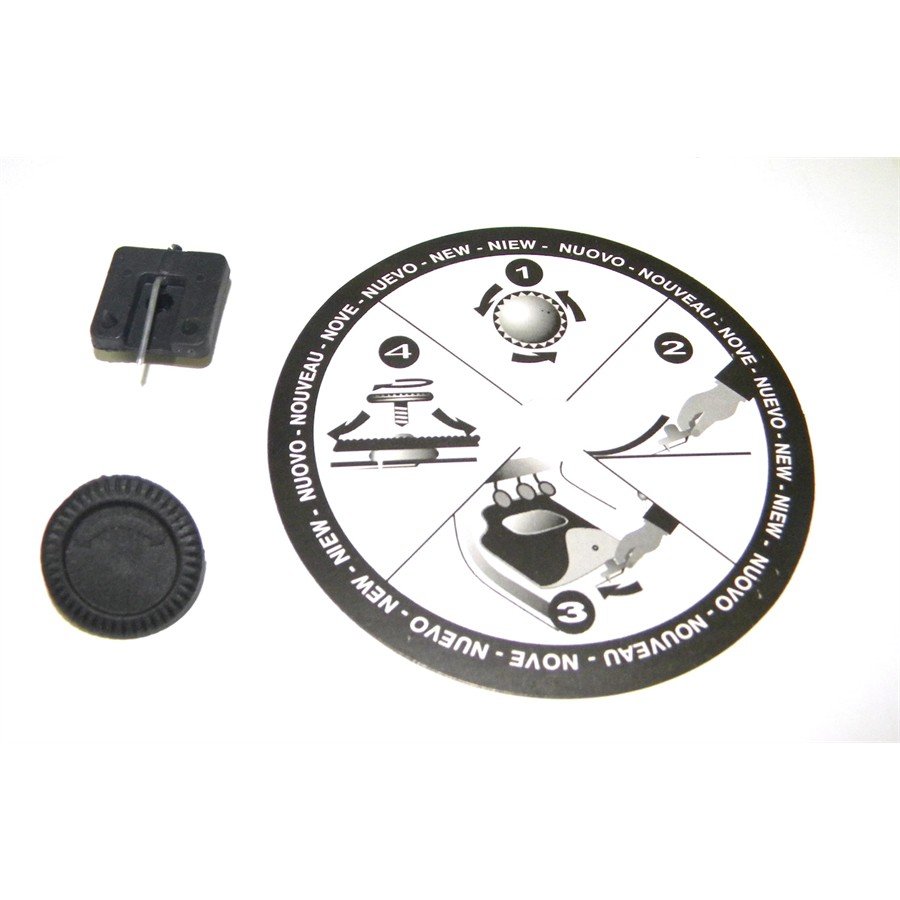Rug Brake – 8 Coins Adhésifs Anti-glisse Pour Tapis Sur Sols Durs – Neuf Sous Blister