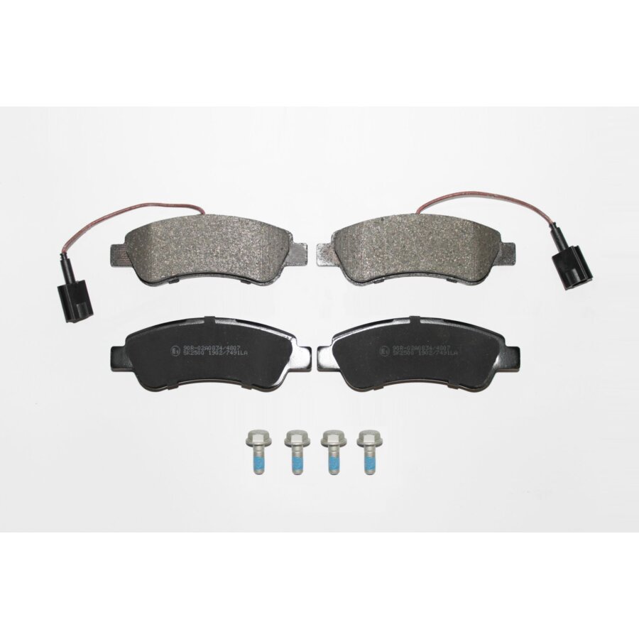 4 plaquettes de frein norauto nrp4910