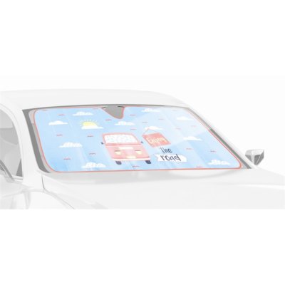 1 pare-soleil pour pare-brise argent NORAUTO SUMMER EDITION 130 x 70 cm
