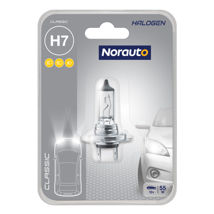 1 Ampoule H7 NORAUTO Classic - Auto5