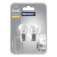 2 Ampoules P21/4W NORAUTO Classic