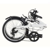 Bicicleta shops plegable wayscral takeaway 100 blanca