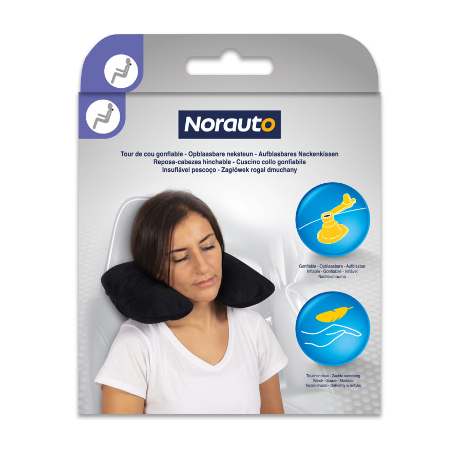 Protège ceinture de sécurité NORAUTO suédine gris - Norauto