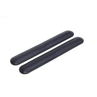 Carlinéa Lot De 2 Butoirs De Pare-Chocs 26 Cm – Protège-Pare-Chocs Adhésifs Noir, Avant Ou Arrière, Résistants Intempéries