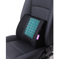 NORAUTO koelend van geheugenschuim gemaakt rugkussen met massagebubbels
