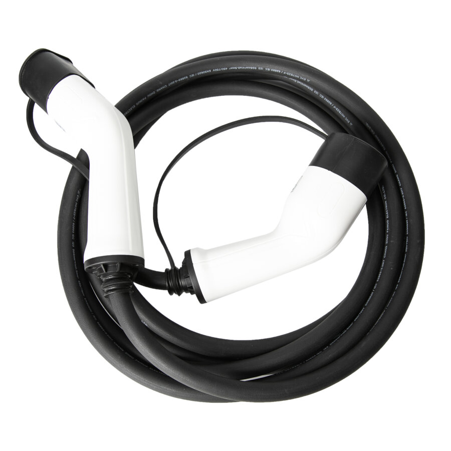 Câble de recharge pour voiture électrique - Tri phasé - Type 2