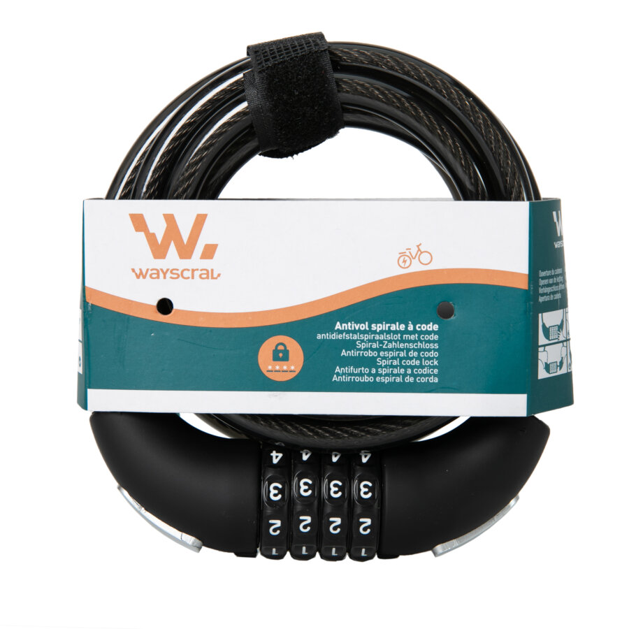 Extension de câble antivol WAYSCRAL 210cm - Norauto