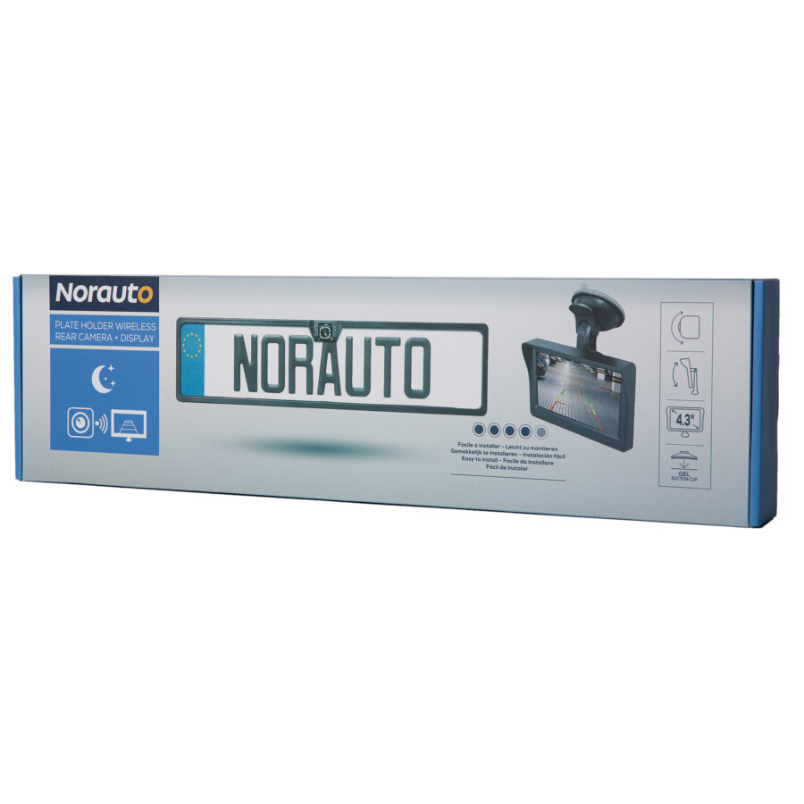 Support de plaque d'immatriculation, Argent, aluminium XOAL103 - X-Offroad