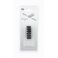 Barette domino 12 embouts 2,5 mm² 12 A