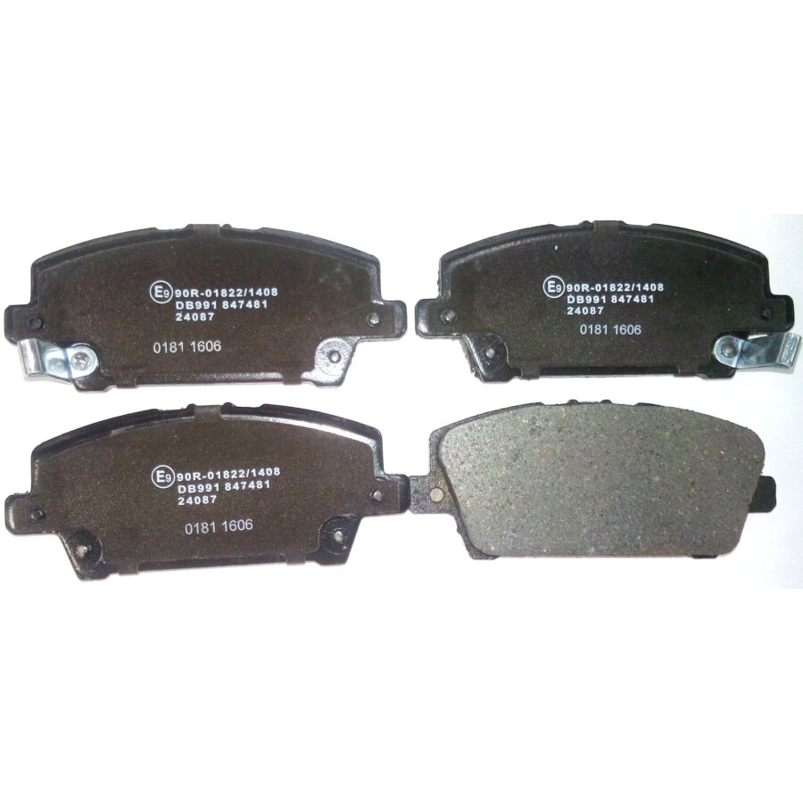 Bosch BP505 remblokken - vooras - ECE-R90-certificering
