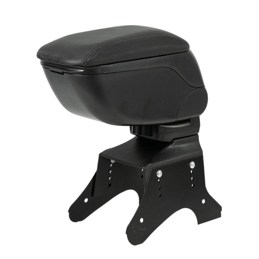 Accoudoir Réglable Pour Peugeot 206 (1998-2009) – Noir Simili Cuir – Glisse Et S’incline – Rangement Intégré – Confort Assuré - 10