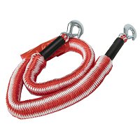 Corde de remorquage de corde de treuil 1/4 pouces x 49 pieds sangle de remorquage 7700lbs câble de treuil corde - Auto