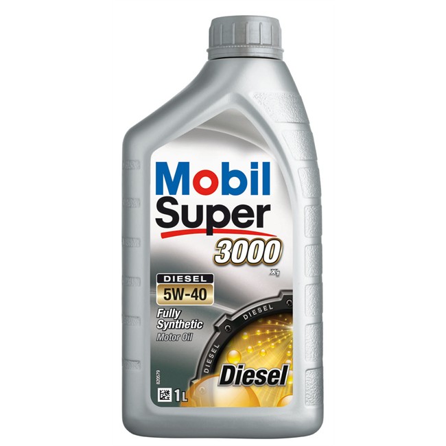  Huile  moteur MOBIL  Super 3000 5W40  Diesel 1  L Auto5 be