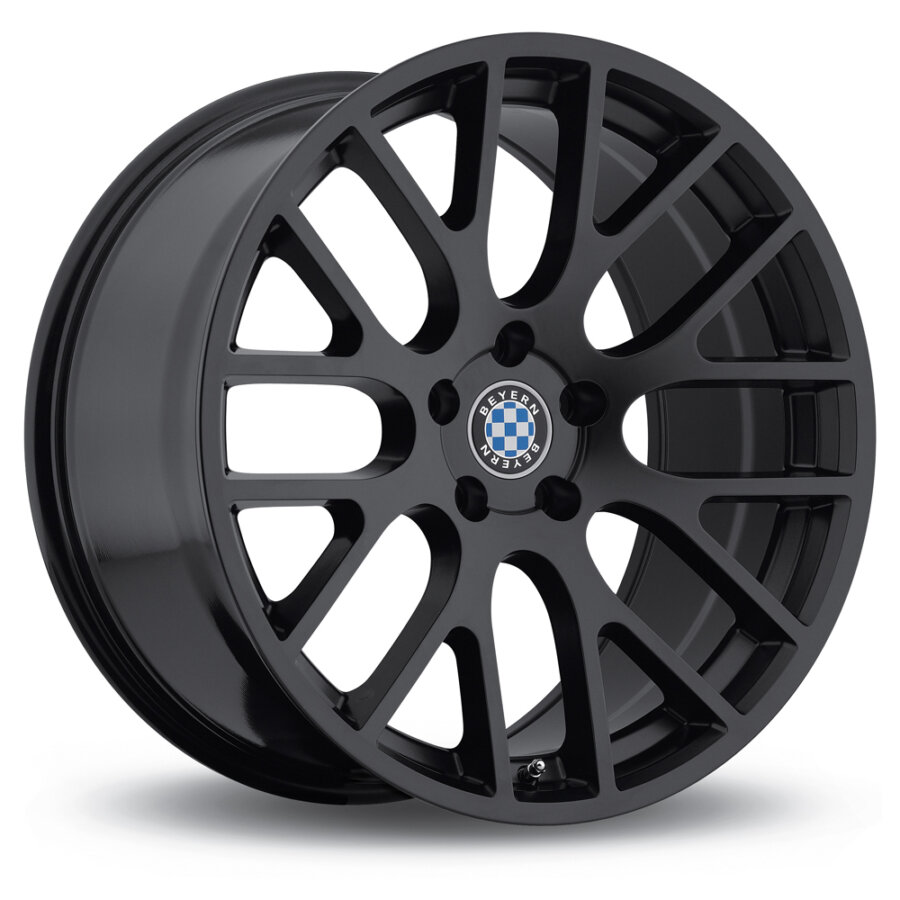 Jante alu beyern spartan 9.5x18 5x120 et45 noir mat