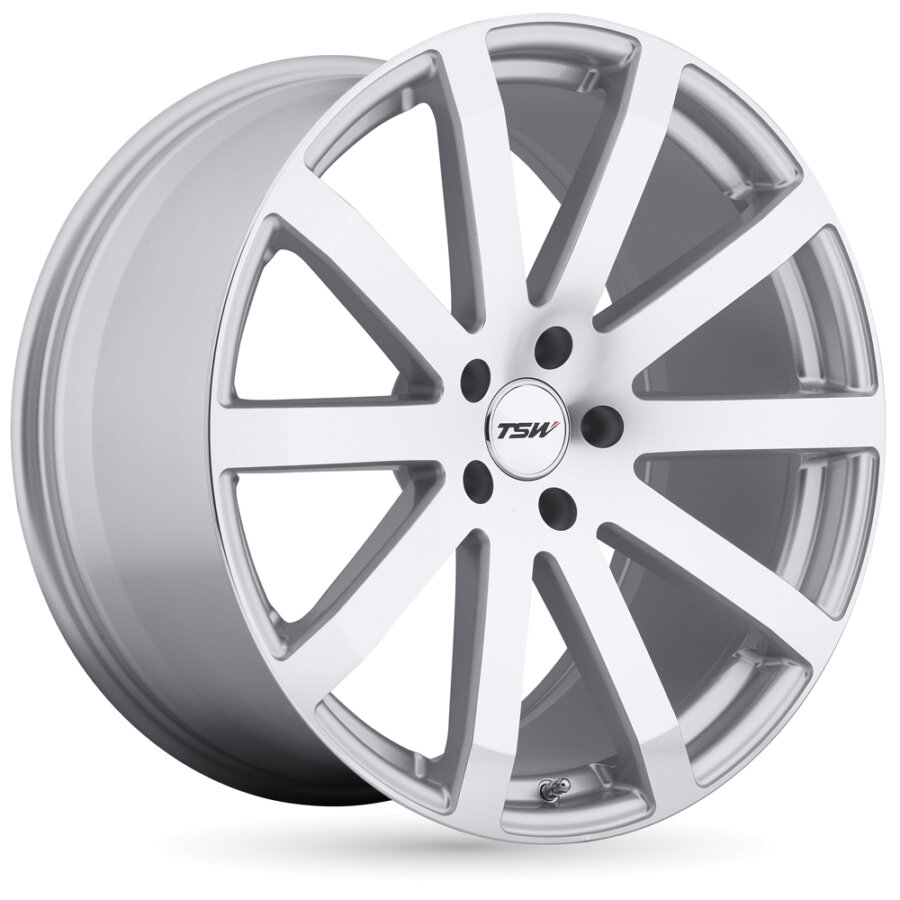 Jante alu tsw brooklands 8x17 5x112 et45 silver face polie