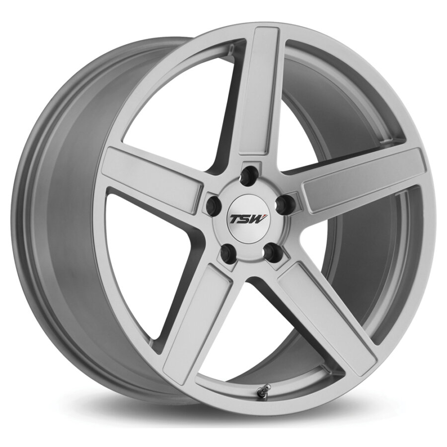 Aluminium velg tsw ascent 8.5x20 5x114.3 et40 titanium, mat