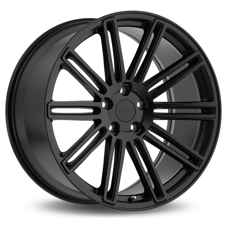 Aluminium velg tsw crowthorne 9.5x19 5x120 et20 matzwart