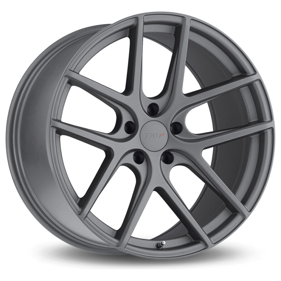 Aluminium velg tsw geneva 8.5x20 5x112 et20 matgrijs