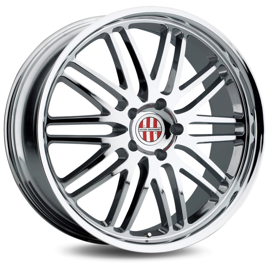 Aluminium velg victor equipment lemans 9.5x19 5x130 et49 chroomlook