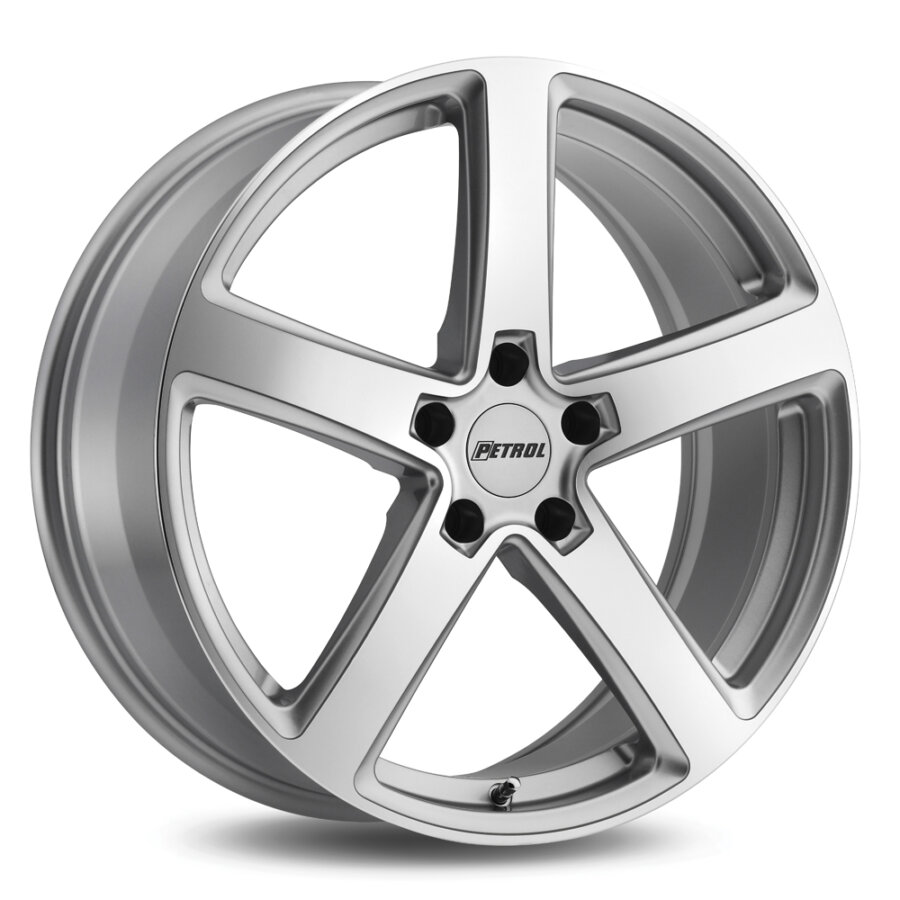 Jante alu petrol p2a 8x19 5x110 et40 silver face polie
