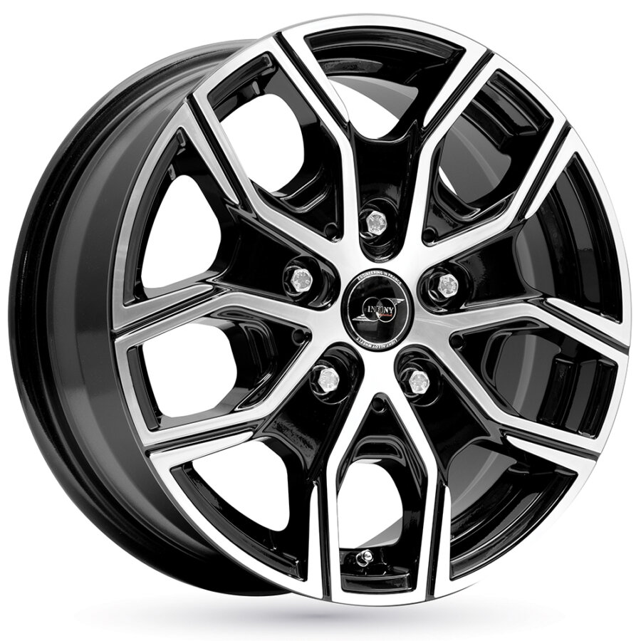 Jante alu infiny individual tx 6.5x16 6x130 et50 noir brillant