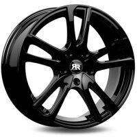 Jante alu RACER WAVE 6.5x16 5x114.3 ET40 Noir brillant