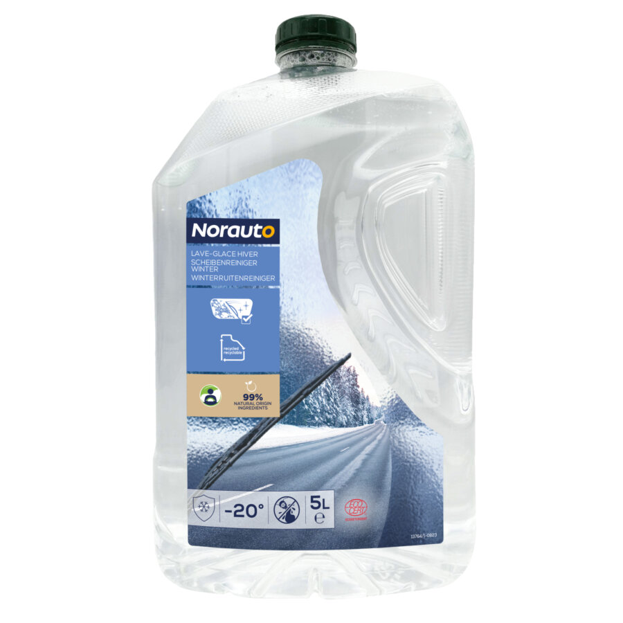 Ontdooier norauto ecocert -20 °c winter ruitensproeiervloeistof 5 l