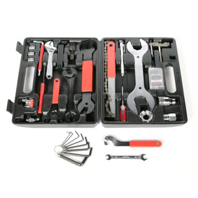 Coffret à outils pour vélo Tool Set Bike 48tlg réparation valise outil  universel