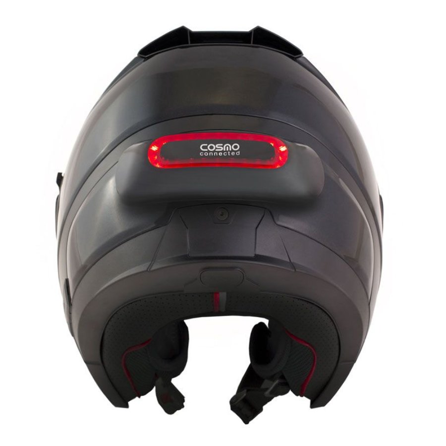 Feu de freinage moto amovible cosmo connected noir mat